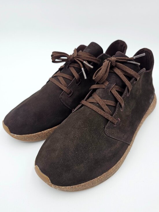 Sole District by Recork Brown Suede Lace Up Cork Chukka Boots Men\'s Size US 10